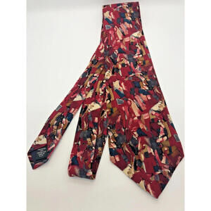 Clubfellow 100% Italian Silk Made in USA 56" 4" Vintage Mens Necktie